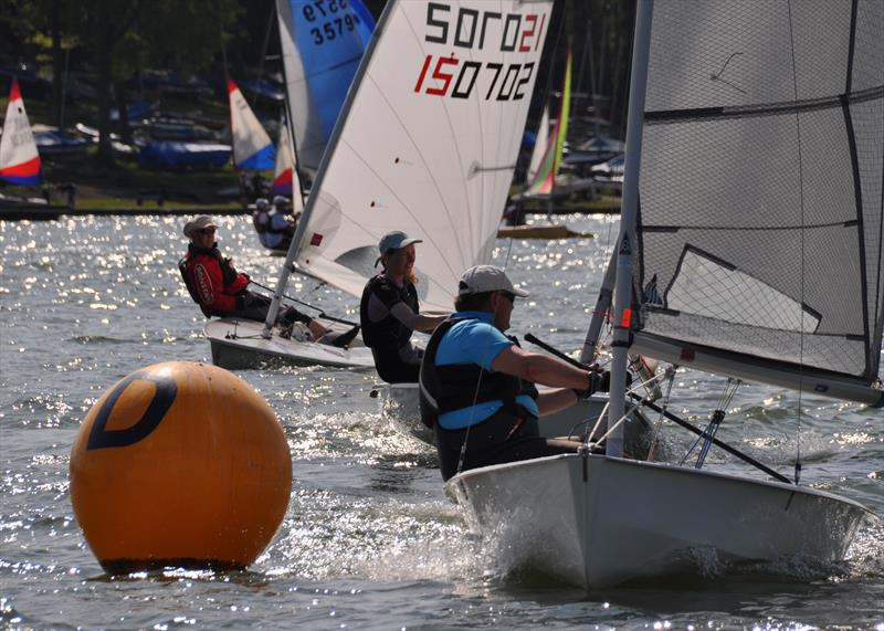 Hollowell Spring Series photo copyright Stewart Elder taken at Hollowell Sailing Club and featuring the Solo class