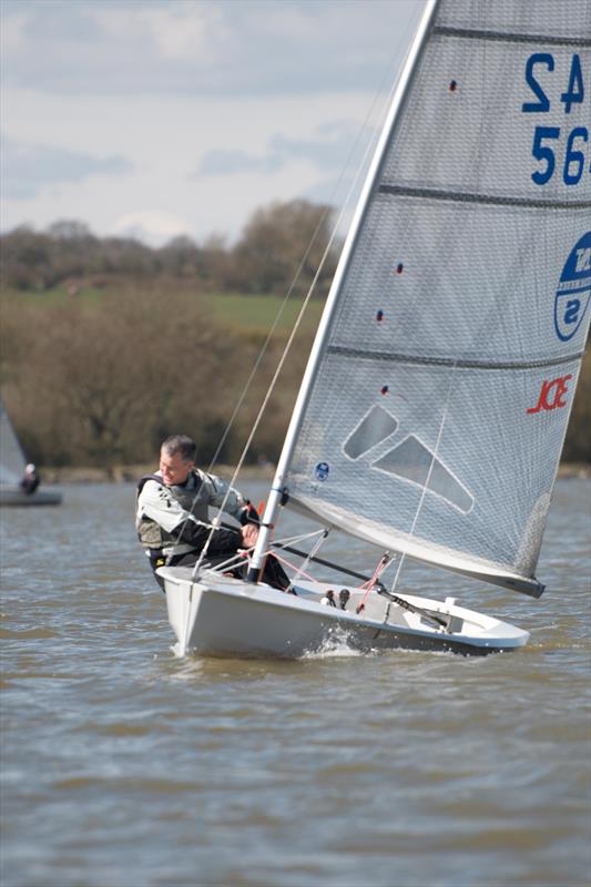 Rooster Midland Series racing photo copyright Miles Schofield taken at Banbury Sailing Club and featuring the Solo class