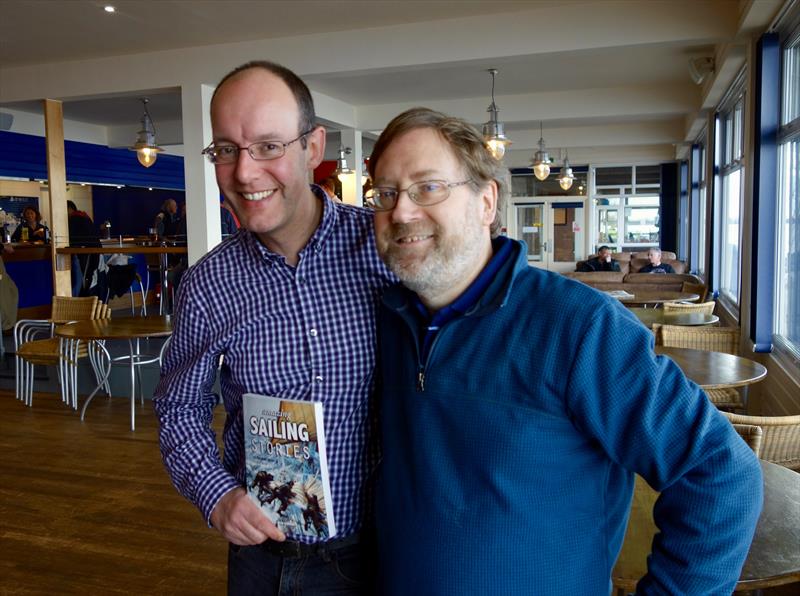 Richard Pye accepting his prize for Jeremy Atkins of Fernhurst Books in the Dinghy Rope Solo Midlands Area Open at Draycote Water photo copyright Nigel Davies taken at Draycote Water Sailing Club and featuring the Solo class