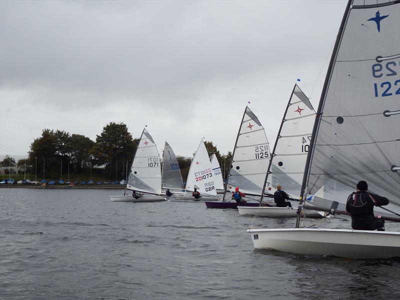 North West Senior Travellers at Elton photo copyright Dave Scott taken at Elton Sailing Club and featuring the Solo class