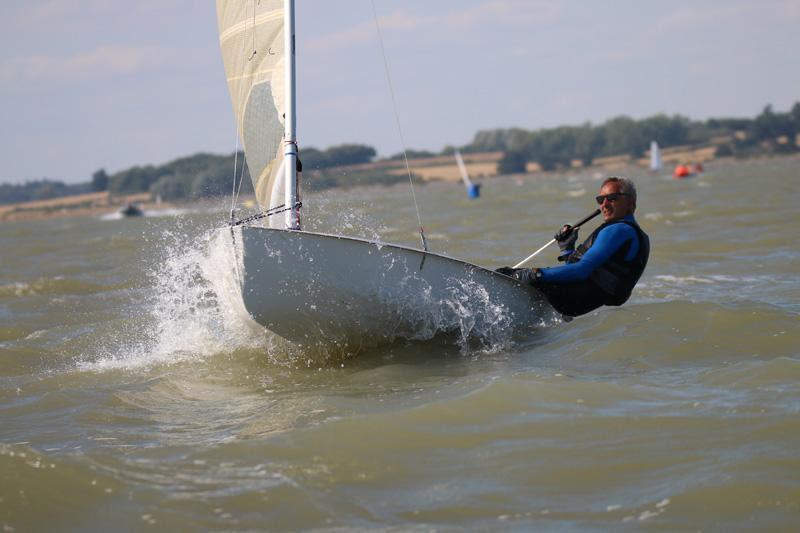 Pete Kyne's Solo on Learning & Skills Solutions Pyefleet Week day 4 photo copyright William Stacey taken at Brightlingsea Sailing Club and featuring the Solo class