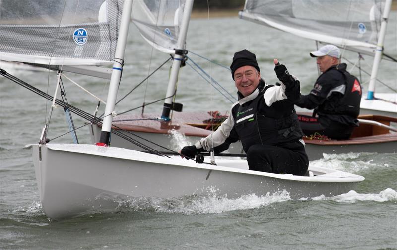 Harken Solo Inland Championship at Grafham Water photo copyright Ross Underwood taken at Grafham Water Sailing Club and featuring the Solo class