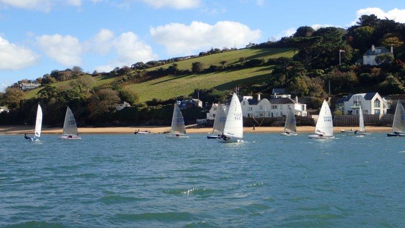 Salcombe Yacht Club Winter Series Race 1 photo copyright Charlie & Helen Lloyd taken at Salcombe Yacht Club and featuring the Solo class