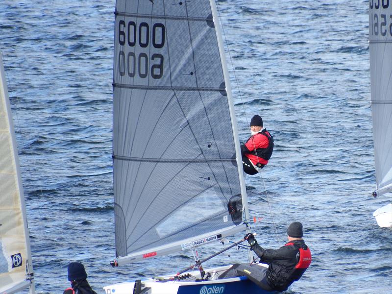 Class President Doug Latta during the National Solo End of Season Championship at King George Reservoir photo copyright Will Loy taken at King George Sailing Club and featuring the Solo class