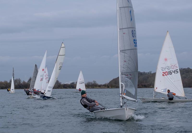 Martin Honor finishes 2nd in the Notts County Cooler 2019 photo copyright David Eberlin taken at Notts County Sailing Club and featuring the Solo class