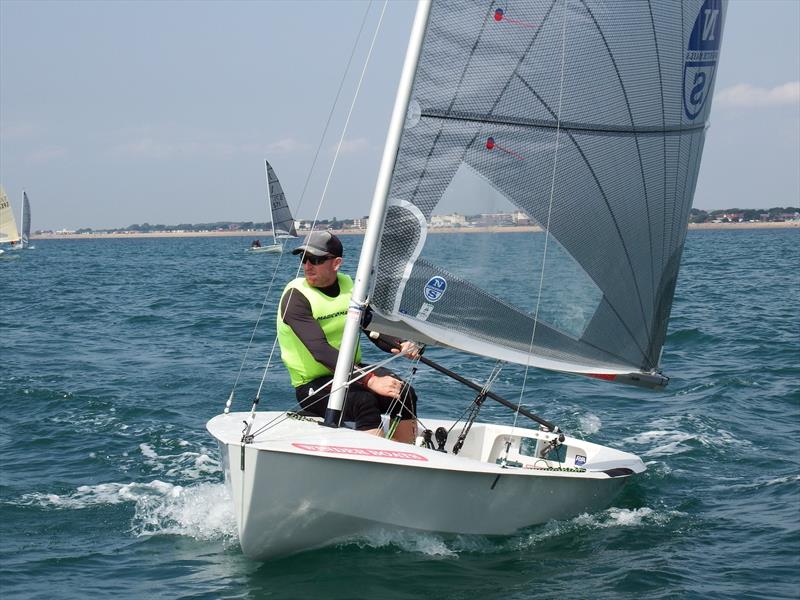 Charlie Cumbley, 6-time Solo Winter Champion photo copyright Will Loy taken at Hayling Island Sailing Club and featuring the Solo class