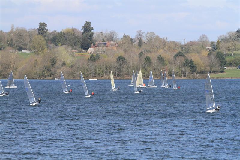 Solo Spring Championship at Draycote Water photo copyright John Cunliffe taken at Draycote Water Sailing Club and featuring the Solo class