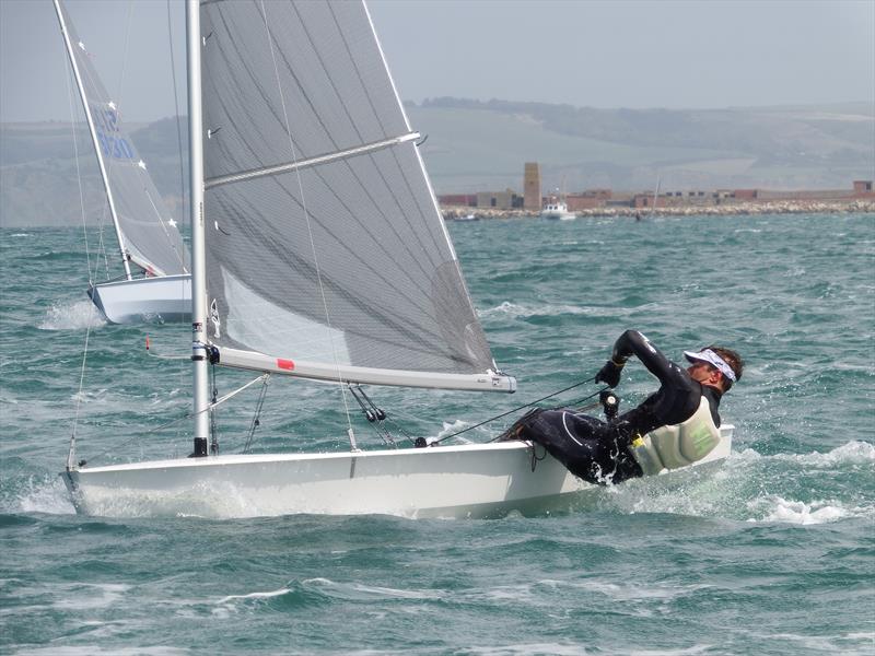 Jack Hopkins, third overall in the Solo Nationals at the WPNSA photo copyright Will Loy taken at Weymouth & Portland Sailing Academy and featuring the Solo class