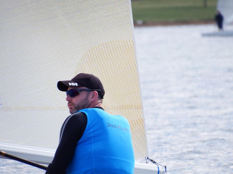 Andy Davis wins the Harken Solo Inlands at Rutland photo copyright Will Loy taken at Rutland Sailing Club and featuring the Solo class