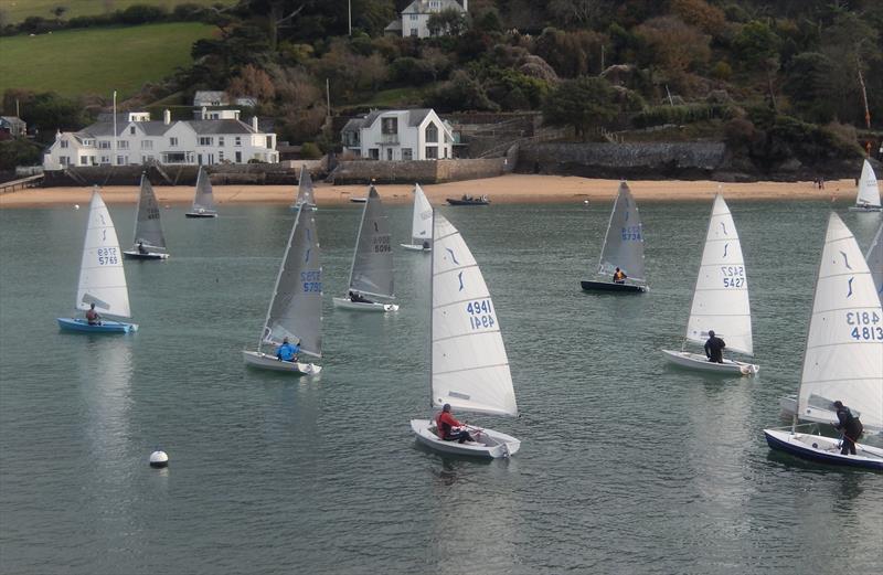 Salcombe Yacht Club Winter Series Race 4 photo copyright Malcolm Mackley taken at Salcombe Yacht Club and featuring the Solo class