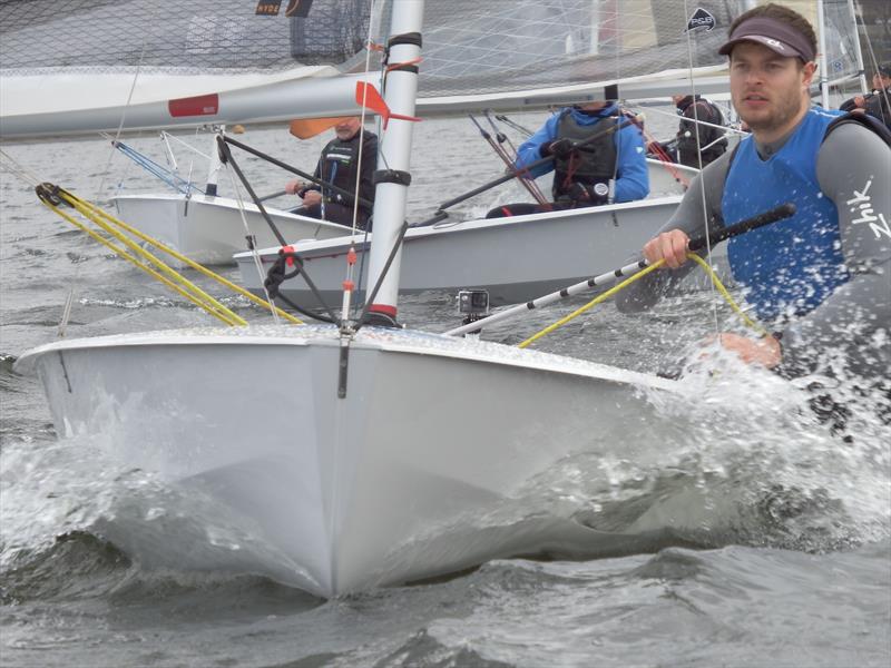 Peter Edel raced the NSCA demo boat during the Noble Marine Winter Championship 2020 at King George SC photo copyright Will Loy taken at King George Sailing Club and featuring the Solo class