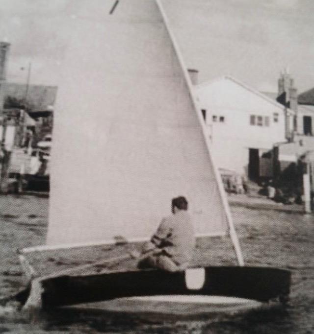 Solo 1, circa 1958 photo copyright NSCA taken at  and featuring the Solo class