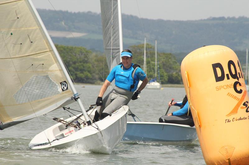 Dell Quay Solo Open photo copyright Mike Dicker taken at Dell Quay Sailing Club and featuring the Solo class