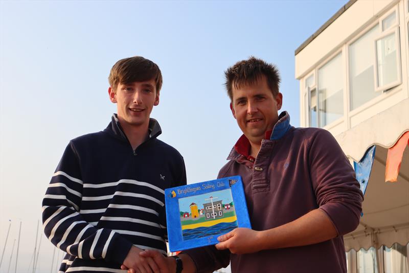 Jamie Morgan wins the Solo Eastern Area Championship at Brightlingsea photo copyright Will Stacey taken at Brightlingsea Sailing Club and featuring the Solo class