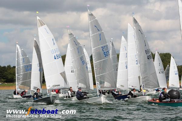 Solo Inlands at Rutland photo copyright Mike Shaw / www.fotoboat.com taken at Rutland Sailing Club and featuring the Solo class