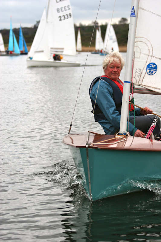 Tim Deacon wins the Frensham Frenzy in his Solo photo copyright David Hutley taken at Frensham Pond Sailing Club and featuring the Solo class