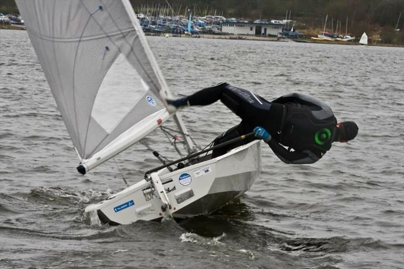 Ian Hopwood totally committed to the power tack! photo copyright Gerard van den Hoek taken at  and featuring the Solo class