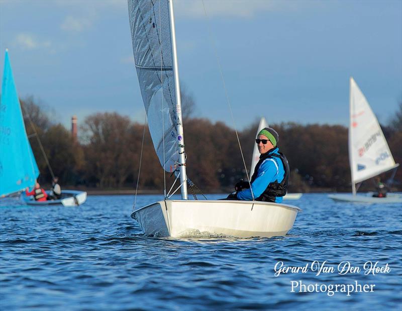 Leigh & Lowton Revett Series day 1 photo copyright Gerard van den Hoek taken at Leigh & Lowton Sailing Club and featuring the Solo class