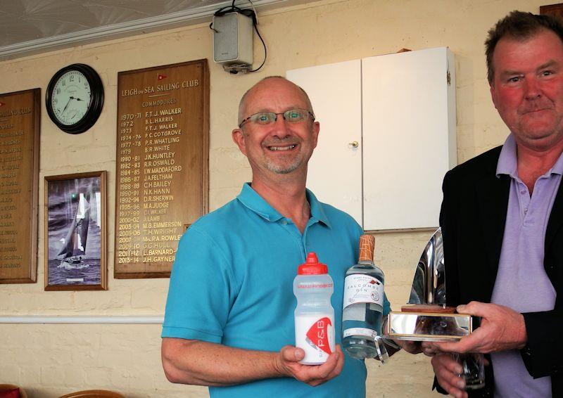 Dave Goudie wins the P&B Solo Vintage Championship photo copyright Will Loy taken at Leigh-on-Sea Sailing Club and featuring the Solo class