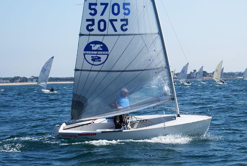 Charlie Cumbley is the overall leader on day 2 of the Magic Marine Solo Nation's Cup in Carnac photo copyright Will Loy taken at Yacht Club de Carnac and featuring the Solo class