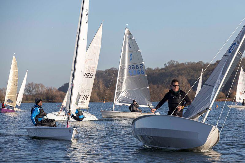 Martin Honner wins overall in the County Cooler 2020 photo copyright David Eberlin taken at Notts County Sailing Club and featuring the Solo class