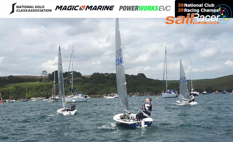 Racing at Salcombe 2020 Solo Club Racing Championships - photo © Salcombe YC