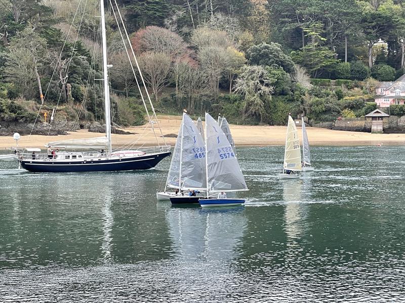 Salcombe Yacht Club Winter Series Race 4 photo copyright Lucy Burn taken at Salcombe Yacht Club and featuring the Solo class