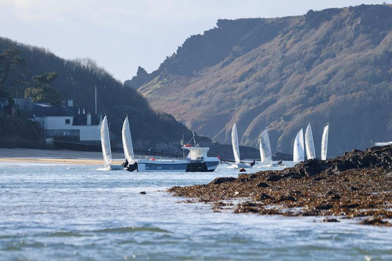 Salcombe Yacht Club Winter Postponement Race - Sunday 5th December 2021 photo copyright Lucy Burn taken at Salcombe Yacht Club and featuring the Solo class