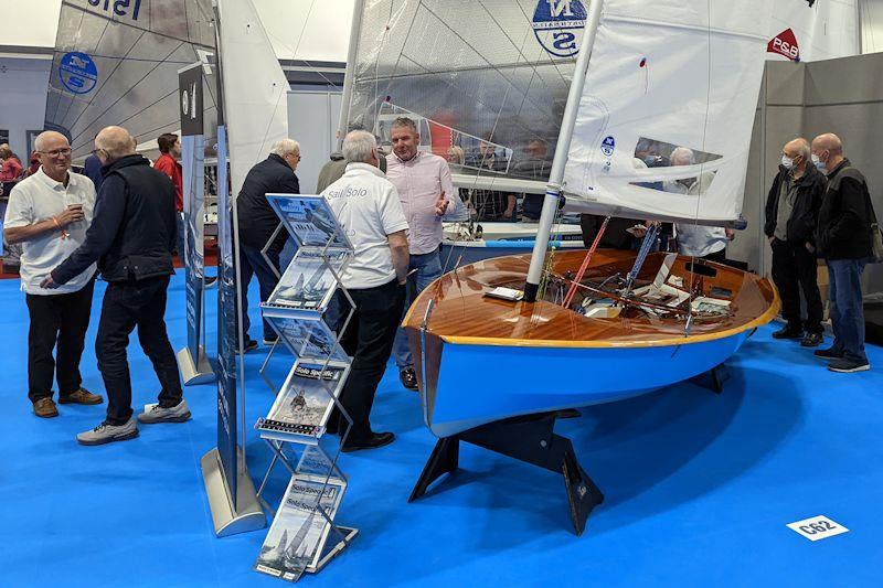 Solo class at the RYA Dinghy & Watersports Show 2022 - photo © Mark Jardine / YachtsandYachting.com