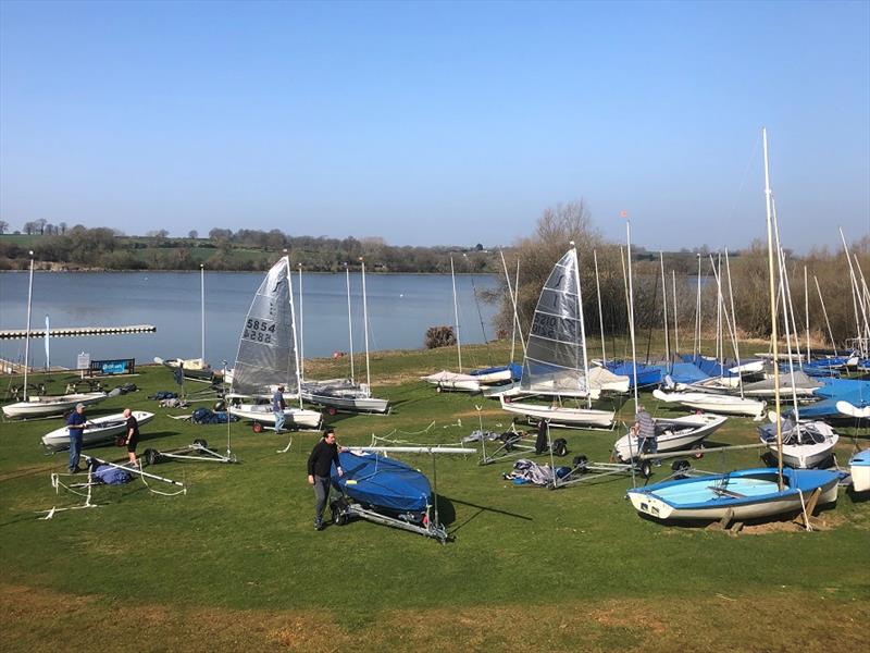 Solo Midland Area Open at Banbury photo copyright Kev Hall taken at Banbury Sailing Club and featuring the Solo class