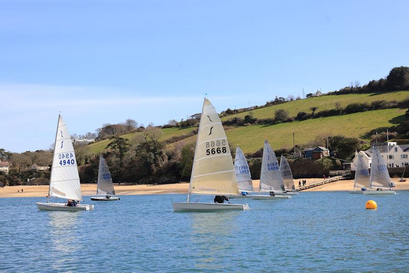 Salcombe Yacht Club Spring Series Race 4 photo copyright Lucy Burn taken at Salcombe Yacht Club and featuring the Solo class