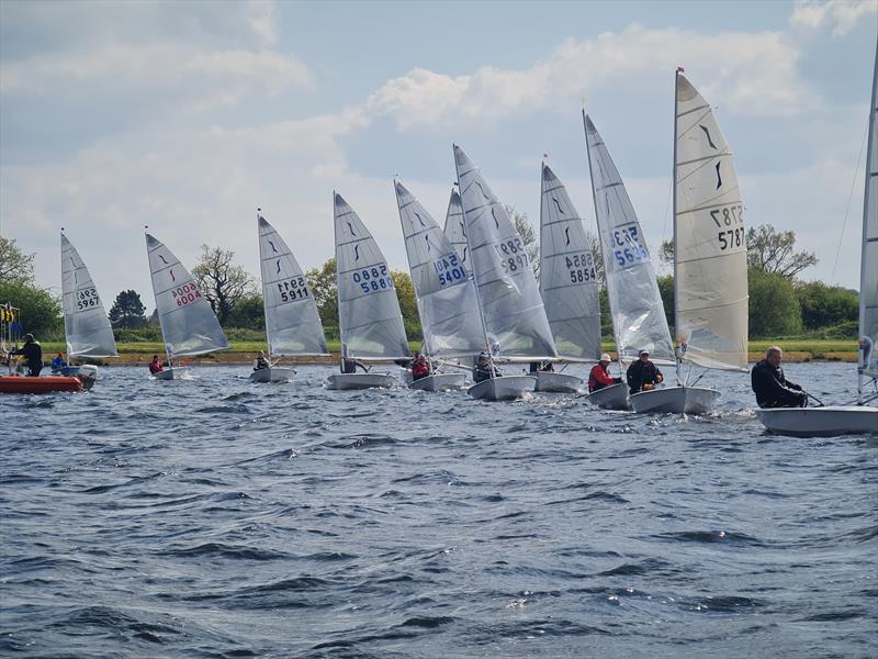 Solos at Bartley photo copyright BSC taken at Bartley Sailing Club and featuring the Solo class