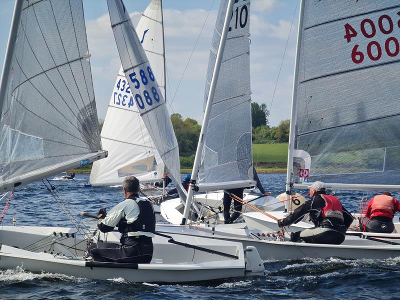 Solos at Bartley photo copyright BSC taken at Bartley Sailing Club and featuring the Solo class