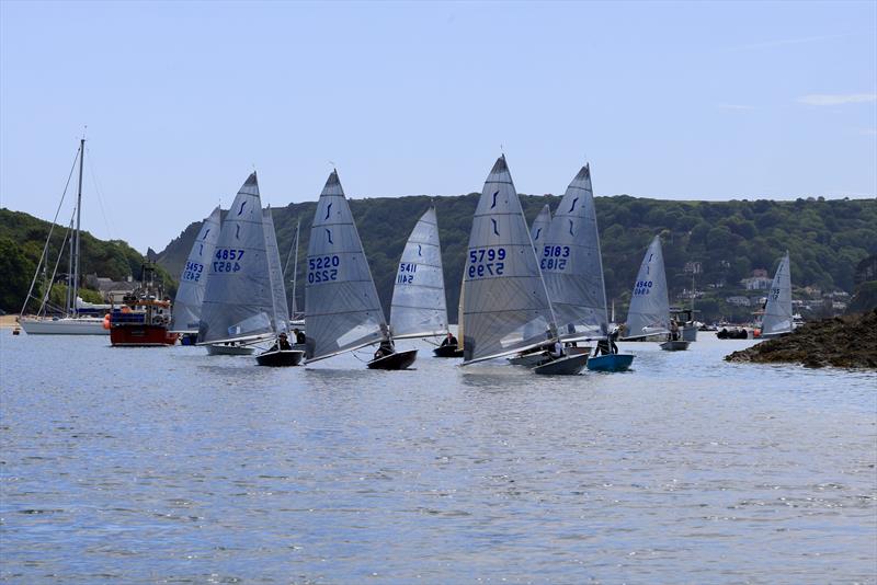 Salcombe YC Sailing Club Series race 6 photo copyright Lucy Burn taken at Salcombe Yacht Club and featuring the Solo class