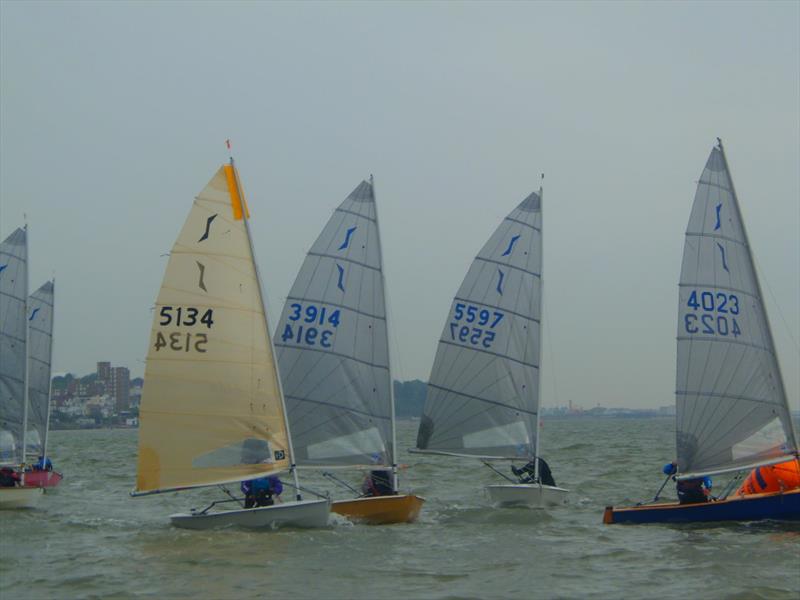 Leigh-on-Sea Solo Open photo copyright Dave Smith taken at Leigh-on-Sea Sailing Club and featuring the Solo class