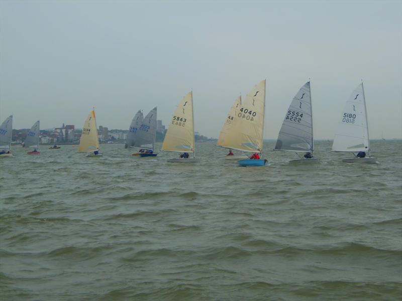 Leigh-on-Sea Solo Open photo copyright Dave Smith taken at Leigh-on-Sea Sailing Club and featuring the Solo class