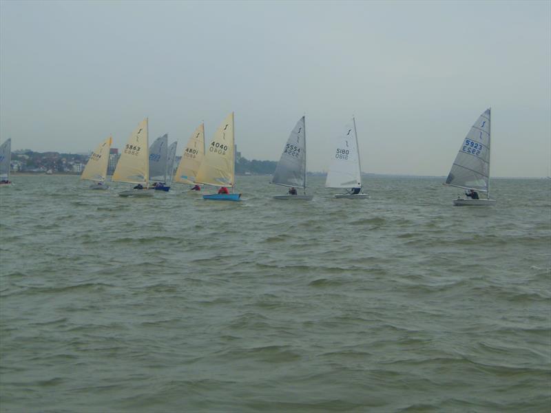 Leigh-on-Sea Solo Open photo copyright Dave Smith taken at Leigh-on-Sea Sailing Club and featuring the Solo class