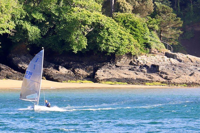 Salcombe YC Midweek Series 2 race 1 photo copyright Lucy Burn taken at Salcombe Yacht Club and featuring the Solo class