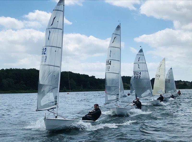 Allen Solo class Midland Area Championship at Northampton photo copyright Mike Webster taken at Northampton Sailing Club and featuring the Solo class