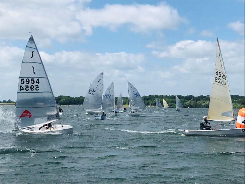 Allen Solo class Midland Area Championship at Northampton photo copyright Mike Webster taken at Northampton Sailing Club and featuring the Solo class