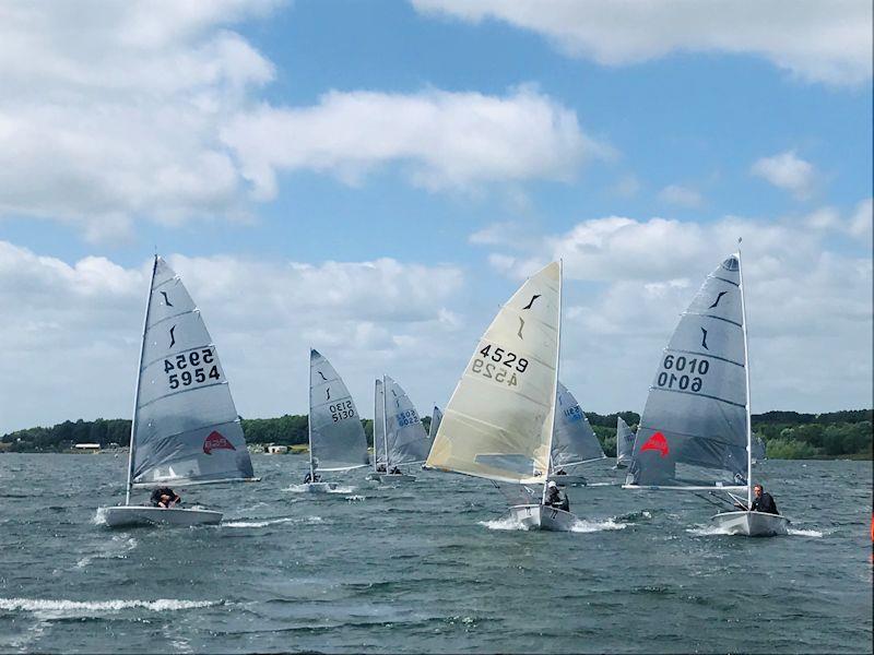 Allen Solo class Midland Area Championship at Northampton photo copyright Mike Webster taken at Northampton Sailing Club and featuring the Solo class