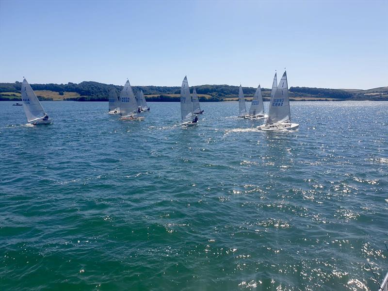 Torpoint Mosquito Solo Open photo copyright Doug Keyte taken at Torpoint Mosquito Sailing Club and featuring the Solo class