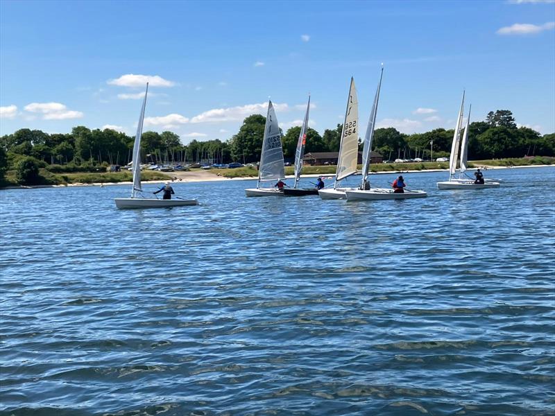 Solo Midland Area Series Round 8 at Shustoke photo copyright Damian Harries taken at Shustoke Sailing Club and featuring the Solo class