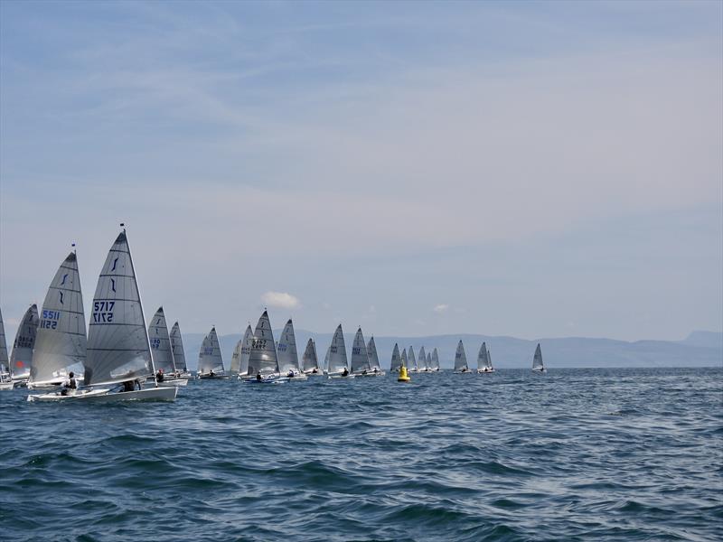 Solo Nationals at Abersoch day 1 photo copyright Will Loy taken at South Caernarvonshire Yacht Club and featuring the Solo class