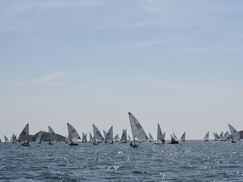 Solo Nationals at Abersoch day 1 photo copyright Will Loy taken at South Caernarvonshire Yacht Club and featuring the Solo class