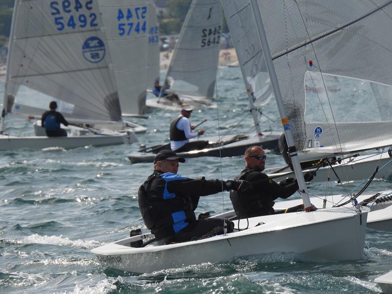 Chris Brown on day 2 of the Solo Nationals at Abersoch photo copyright Will Loy taken at South Caernarvonshire Yacht Club and featuring the Solo class