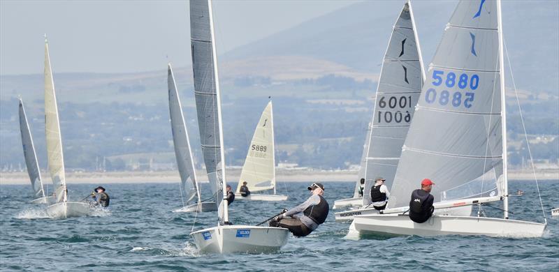 Guy Mayger wins race 3 on day 2 of the Solo Nationals at Abersoch photo copyright Will Loy taken at South Caernarvonshire Yacht Club and featuring the Solo class