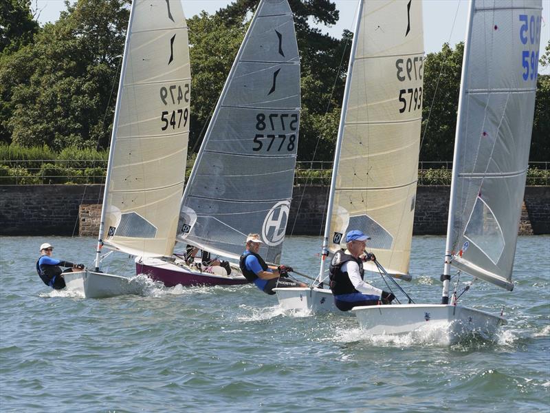 Starcross Solo Open photo copyright Garnet Showell taken at Starcross Yacht Club and featuring the Solo class