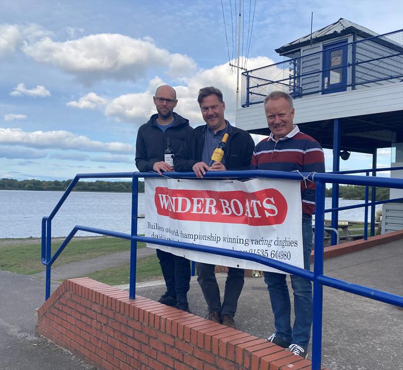 Leigh & Lowton Solo Open winners photo copyright Justine Davenport taken at Leigh & Lowton Sailing Club and featuring the Solo class