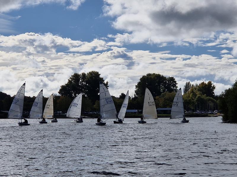 Papercourt Solo Open photo copyright Mark Carleton taken at Papercourt Sailing Club and featuring the Solo class